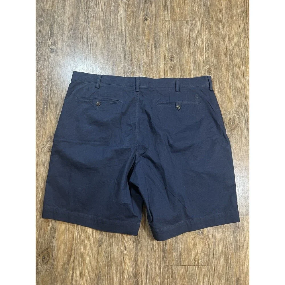 Polo Ralph Lauren Men's 40 Stretch Classic Fit Blue Chino Shorts 9